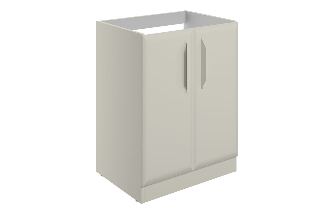 HRD 600mm Floor Standing 2 Door Basin Unit (No Top)