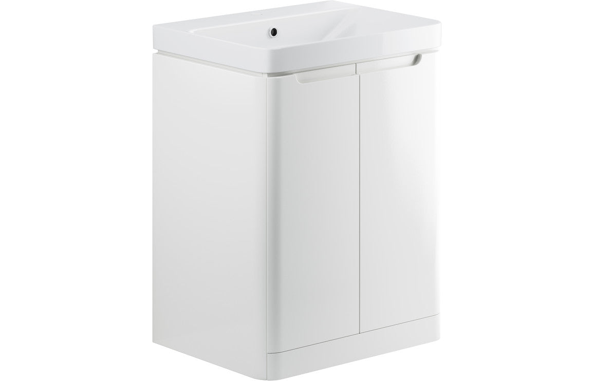 HRD 605mm 2 Door Floor Standing Basin Unit