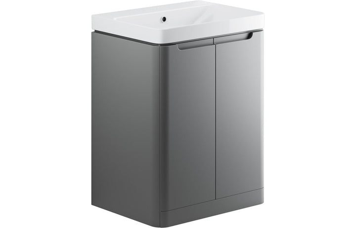 HRD 605mm 2 Door Floor Standing Basin Unit