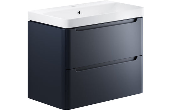 HRD 805mm 2 Drawer Wall Hung Basin Unit
