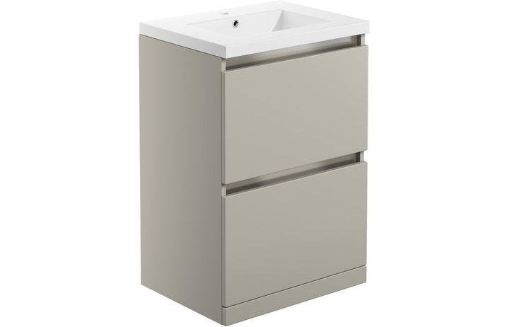 HRD 615mm 2 Drawer Floor Standing Basin Unit & Basin