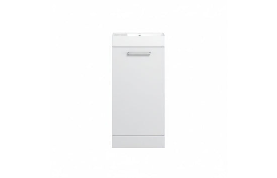 HRD 410mm Floor Standing 1 Door Basin Unit & 1TH Basin