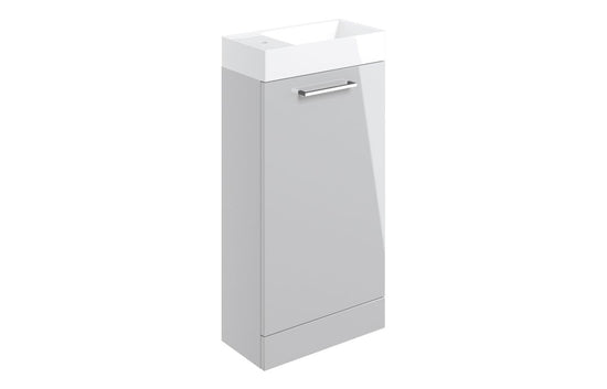 HRD 410mm Floor Standing 1 Door Basin Unit & 1TH Basin