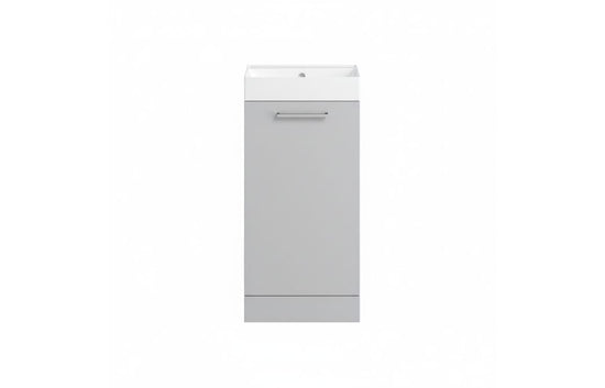 HRD 410mm Floor Standing 1 Door Basin Unit & 1TH Basin