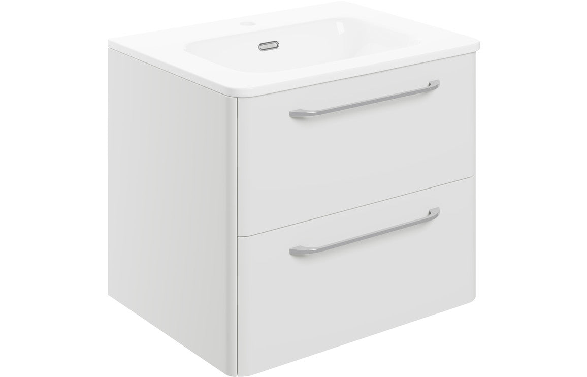 HRD 610mm 2 Drawer Wall Unit & Basin