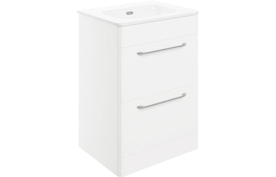 HRD 610mm 2 Drawer Floor Unit & Basin