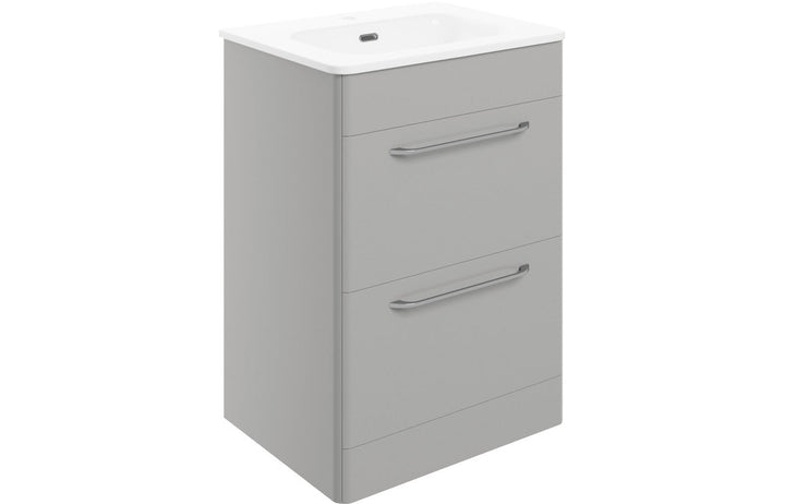 HRD 610mm 2 Drawer Floor Unit & Basin