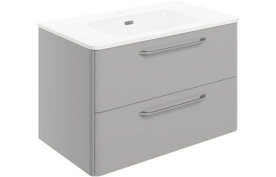 HRD 810mm 2 Drawer Wall Unit & Basin