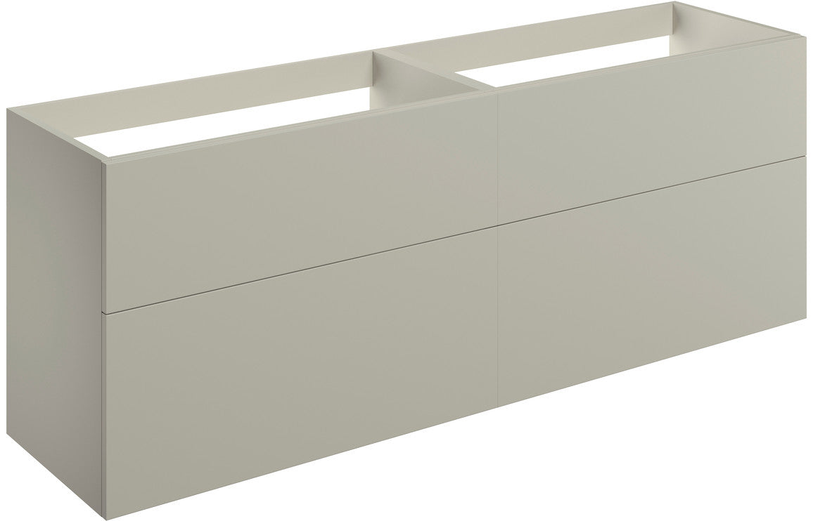 HRD 1180mm Wall Hung 4 Drawer Basin Unit (No Top)