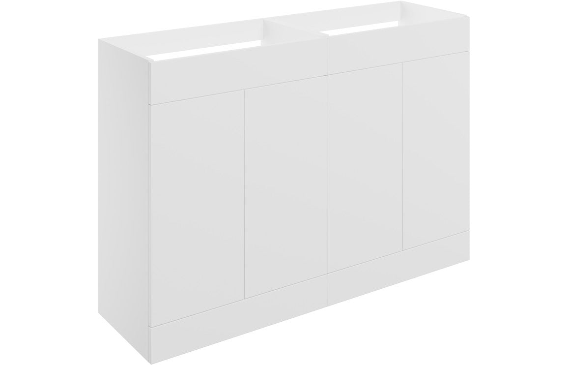 HRD 1180mm Floor Standing 4 Door Basin Unit (No Top)