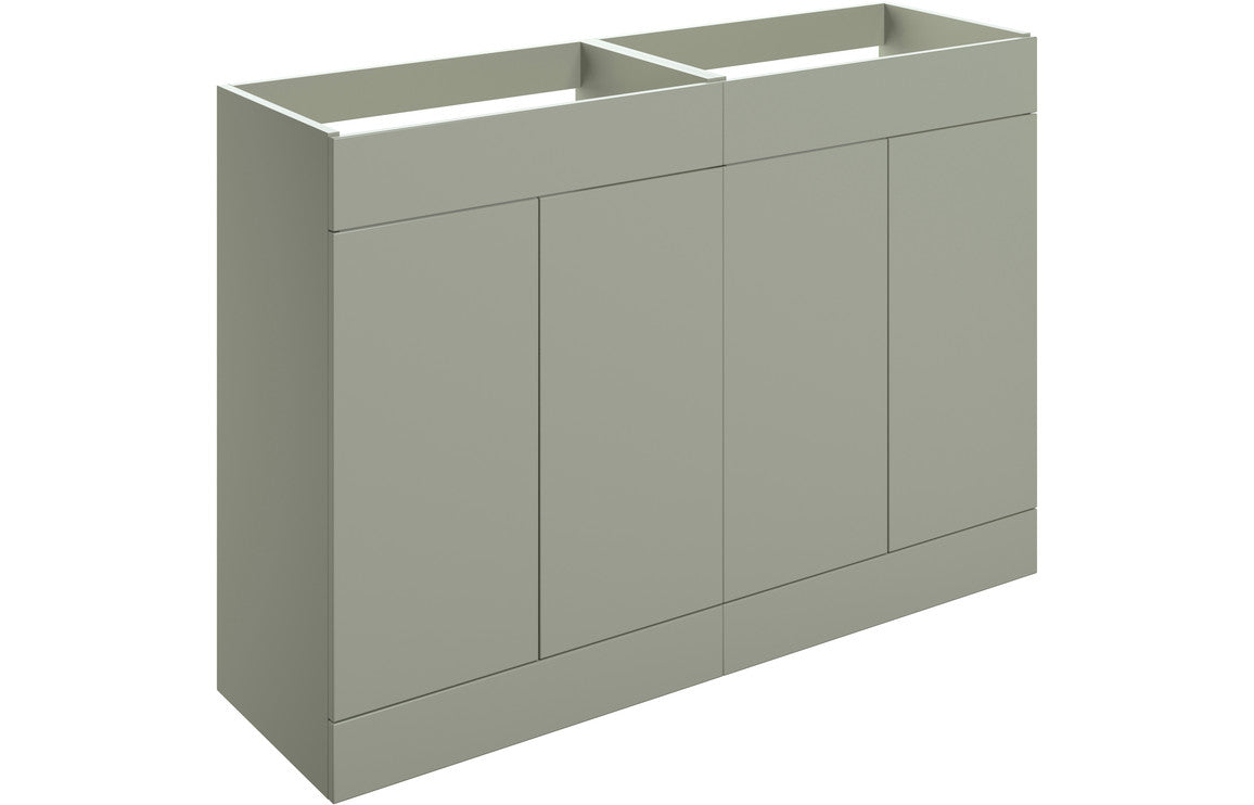 HRD 1180mm Floor Standing 4 Door Basin Unit (No Top)