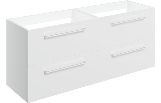 HRD 1180mm Wall Hung 2 Drawer Basin Unit Run (No Top)