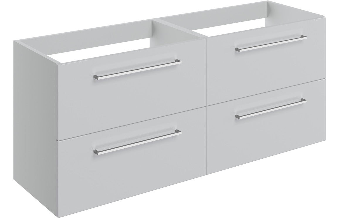 HRD 1180mm Wall Hung 2 Drawer Basin Unit Run (No Top)