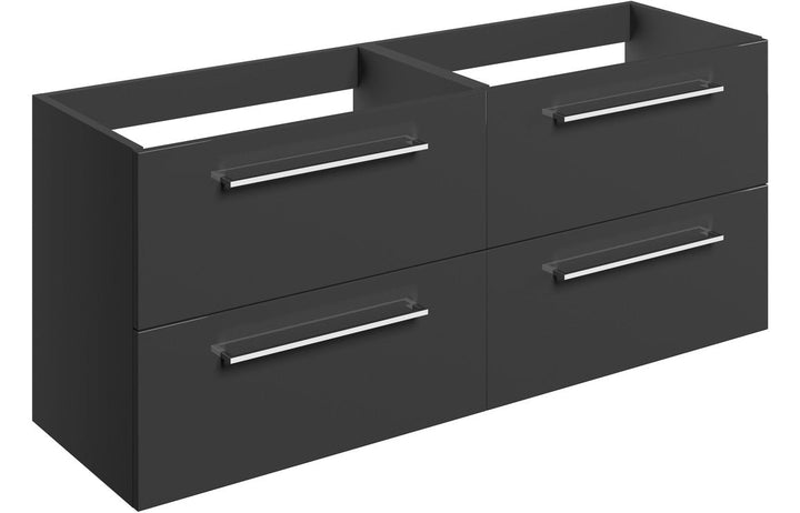 HRD 1180mm Wall Hung 2 Drawer Basin Unit Run (No Top)