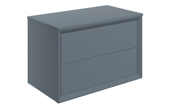 HRD 810mm Wall Hung 2 Drawer Basin Unit & Top