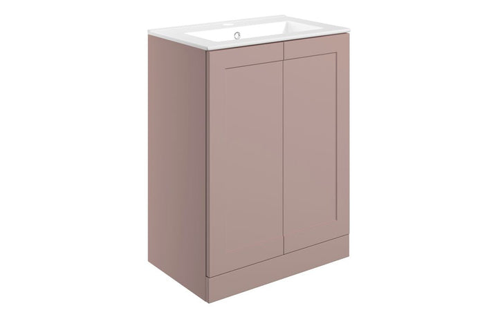 HRD 615mm Floor Standing 2 Door Basin Unit & Basin