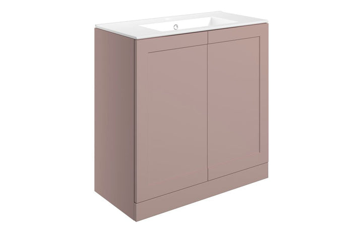 HRD 815mm Floor Standing 2 Door Basin Unit & Basin