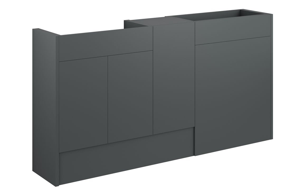 HRD 1536mm Standard Basin WC & 1 Door Unit Pack