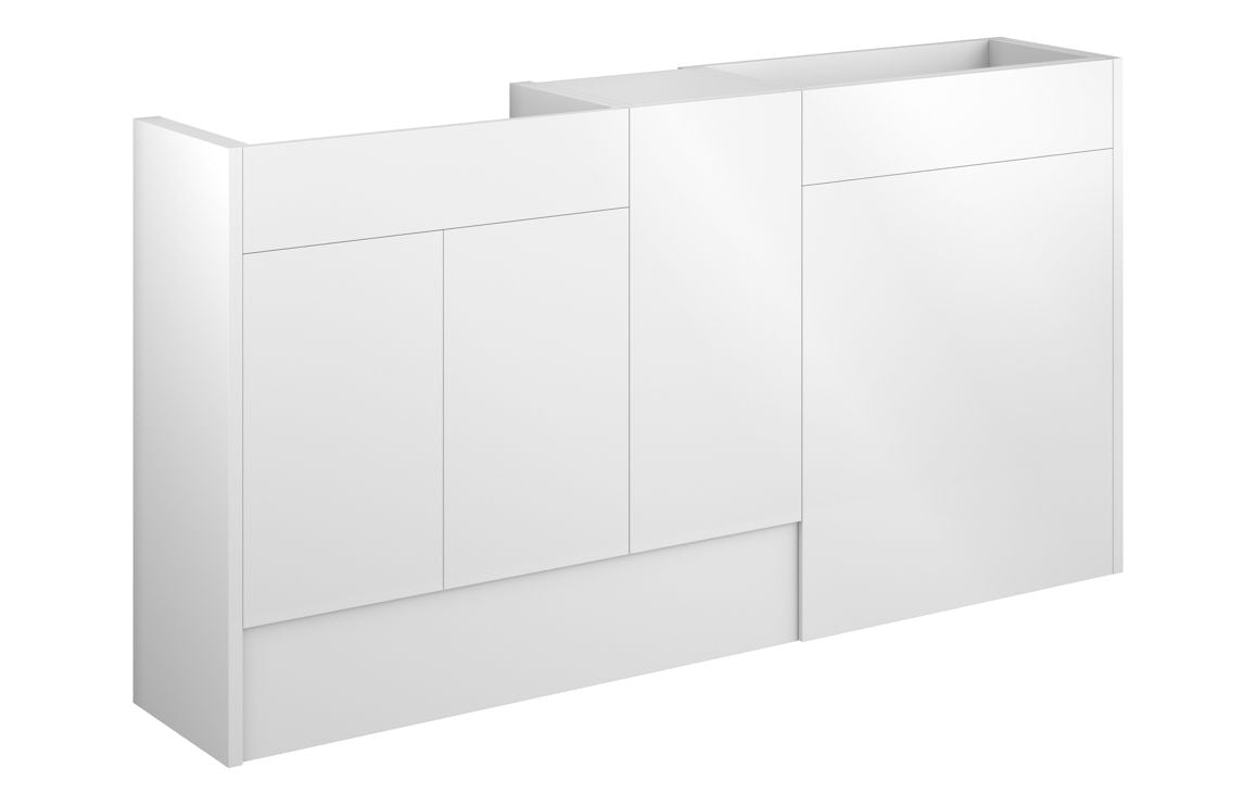HRD 1536mm Standard Basin WC & 1 Door Unit Pack