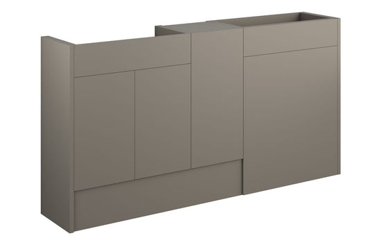 HRD 1536mm Standard Basin WC & 1 Door Unit Pack
