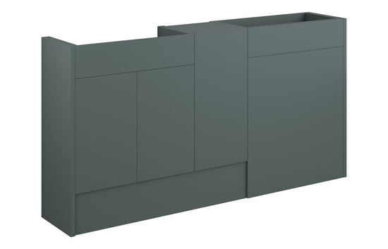 HRD 1536mm Standard Basin WC & 1 Door Unit Pack