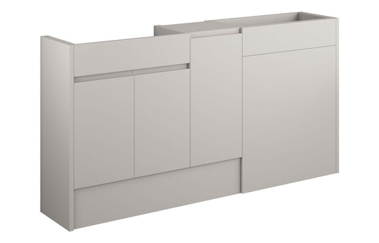HRD 1536mm Standard Basin WC & 1 Door Unit Pack
