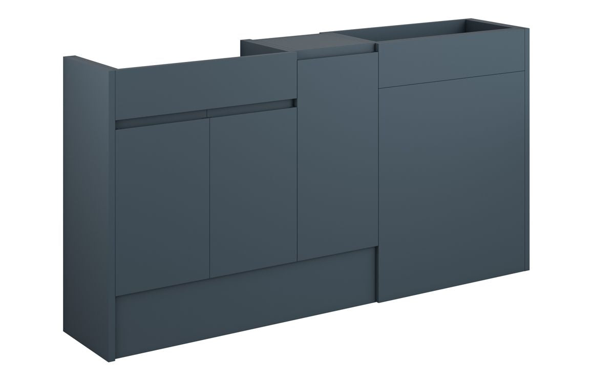 HRD 1536mm Standard Basin WC & 1 Door Unit Pack