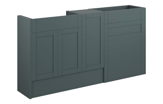 HRD 1536mm Standard Basin WC & 1 Door Unit Pack