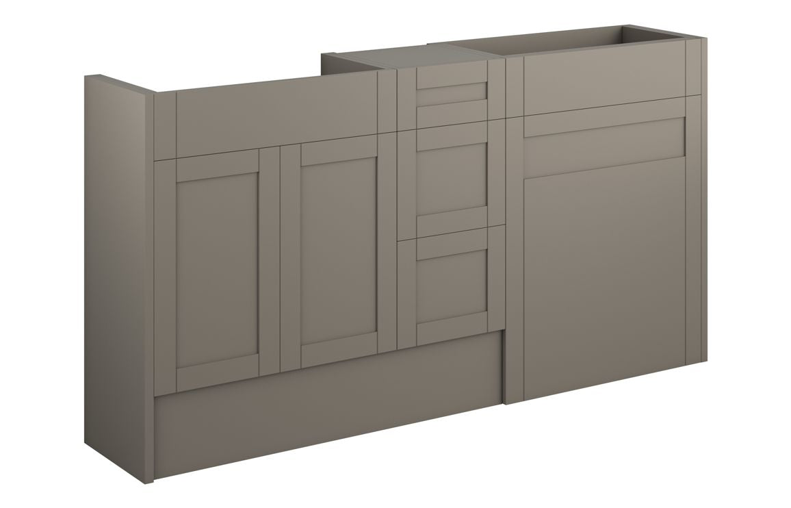 HRD 1536mm Standard Basin WC & 3 Drawer Unit Pack