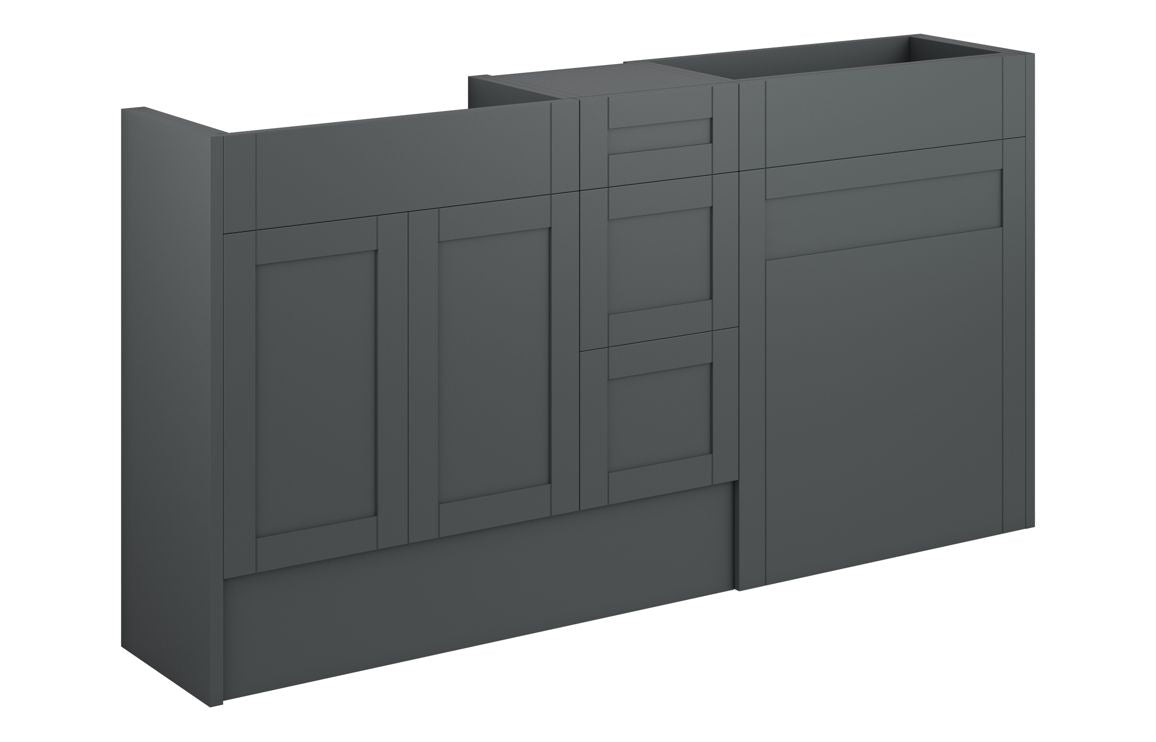 HRD 1536mm Standard Basin WC & 3 Drawer Unit Pack