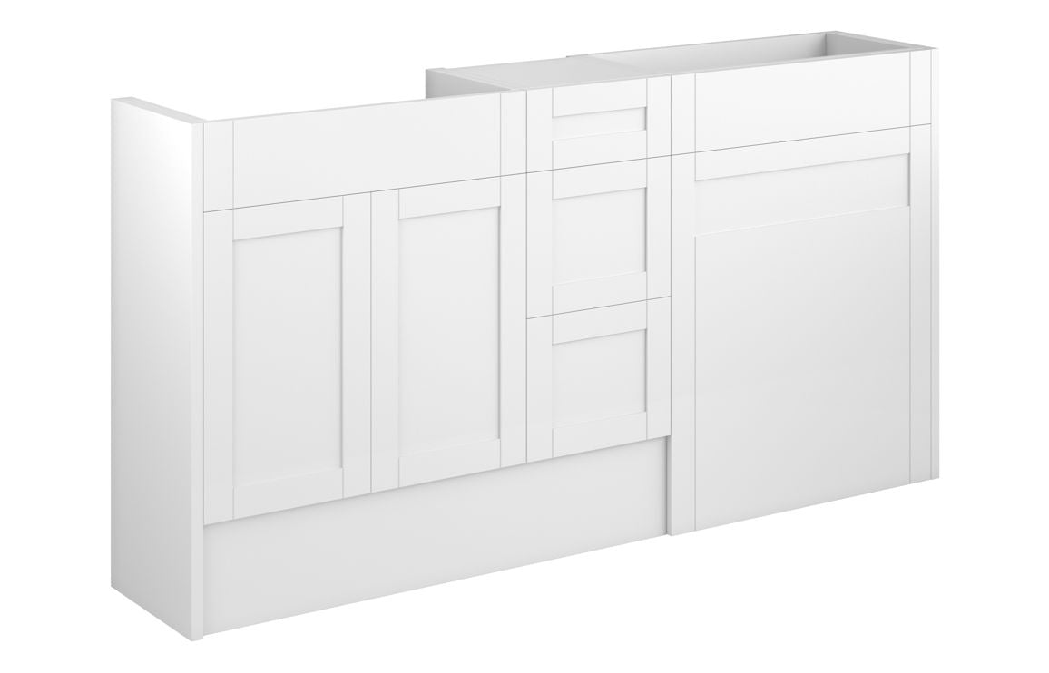 HRD 1536mm Standard Basin WC & 3 Drawer Unit Pack