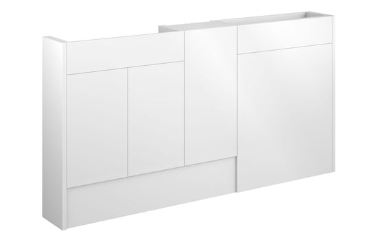 HRD 1536mm Slim Basin WC & 1 Door Unit Pack