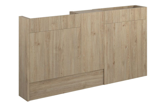 HRD 1536mm Slim Basin WC & 1 Door Unit Pack