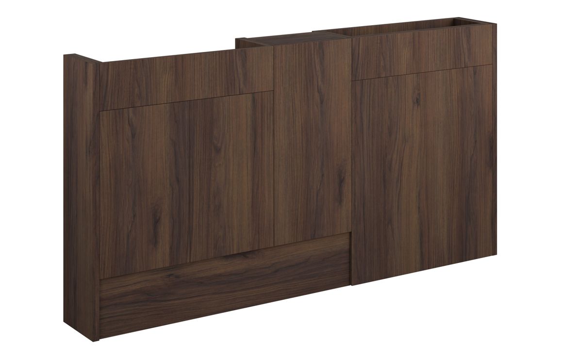 HRD 1536mm Slim Basin WC & 1 Door Unit Pack