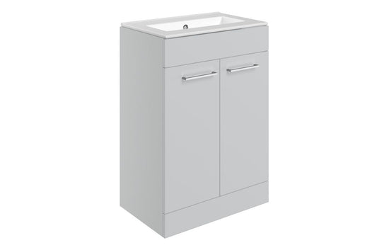 HRD 610mm Floor Standing 2 Door Basin Unit & 0TH Basin
