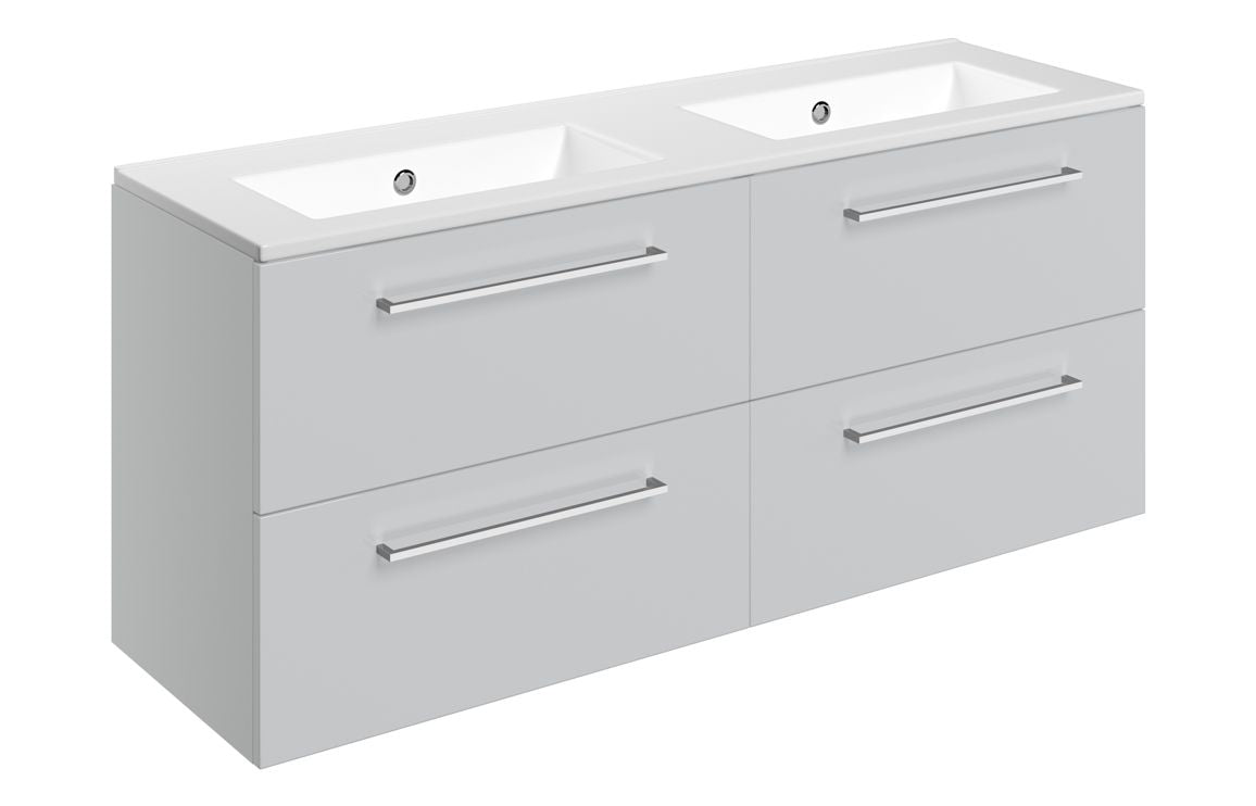 HRD 1210mm Wall Hung 4 Drawer Basin Unit & 0TH Basin