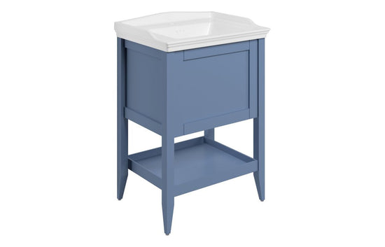 HRD 650mm Floor Standing 1 Drawer Basin Unit & Basin
