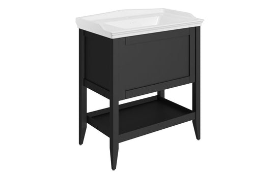 HRD 800mm Floor Standing 1 Drawer Basin Unit & Basin