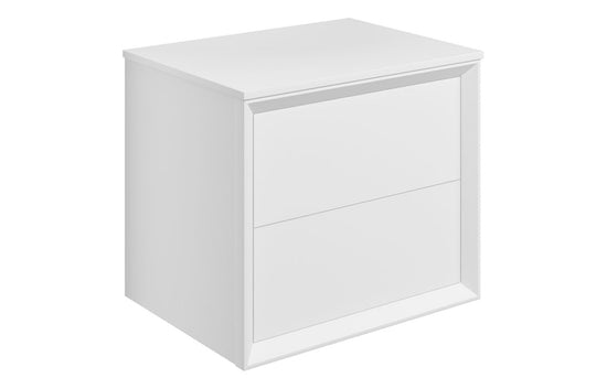 HRD 610mm Wall Hung 2 Drawer Basin Unit & Top