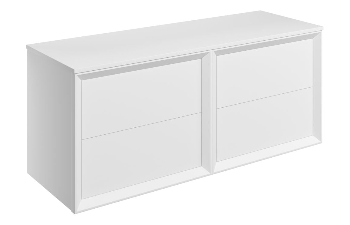 HRD 1210mm Wall Hung 4 Drawer Basin Unit Run & Top