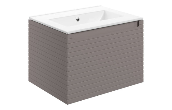 HRD 615mm Wall Hung 1 Drawer Basin Unit & 0TH Thin Edge Basin