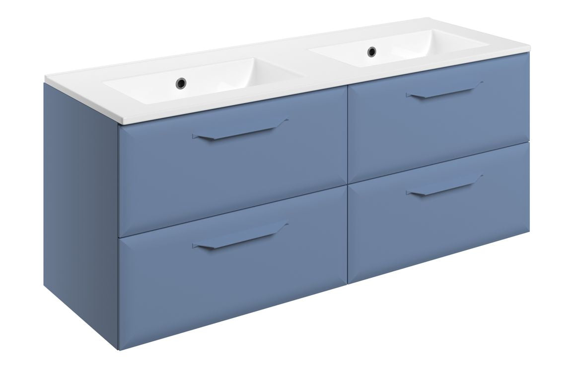 HRD 1210mm Wall Hung 4 Drawer Basin Unit & 0TH Basin