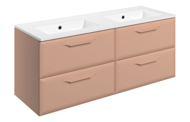 HRD 1210mm Wall Hung 4 Drawer Basin Unit & 0TH Basin
