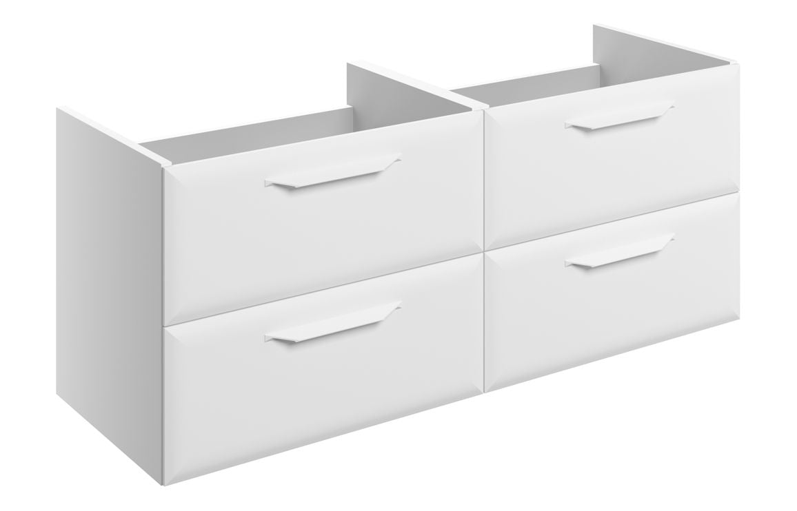 HRD 1200mm Wall Hung 4 Drawer Basin Unit (No Top)
