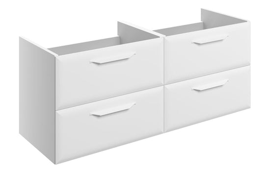 HRD 1200mm Wall Hung 4 Drawer Basin Unit (No Top)