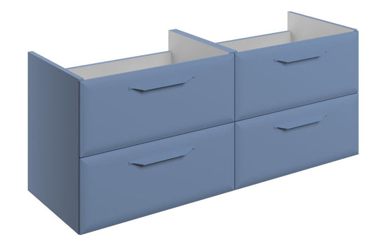 HRD 1200mm Wall Hung 4 Drawer Basin Unit (No Top)