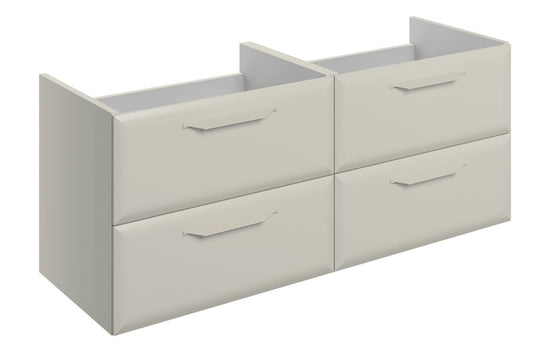 HRD 1200mm Wall Hung 4 Drawer Basin Unit (No Top)