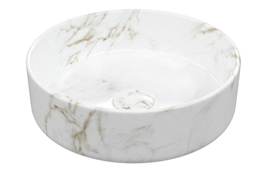 HRD 355mm Ceramic Round Washbowl & Waste