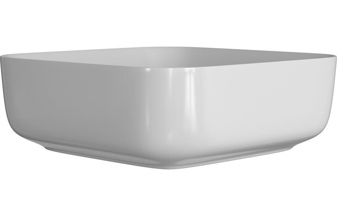 HRD 400mm Ceramic Square Washbowl & Waste