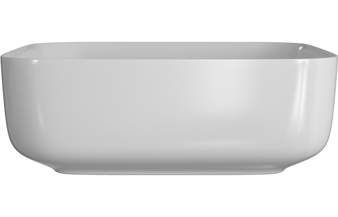 HRD 400mm Ceramic Square Washbowl & Waste